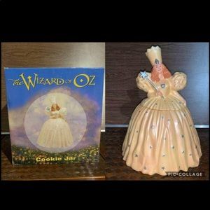 NEW Warner Brothers Studio Store Wizard of Oz Glinda the Good Witch Cookie Jar